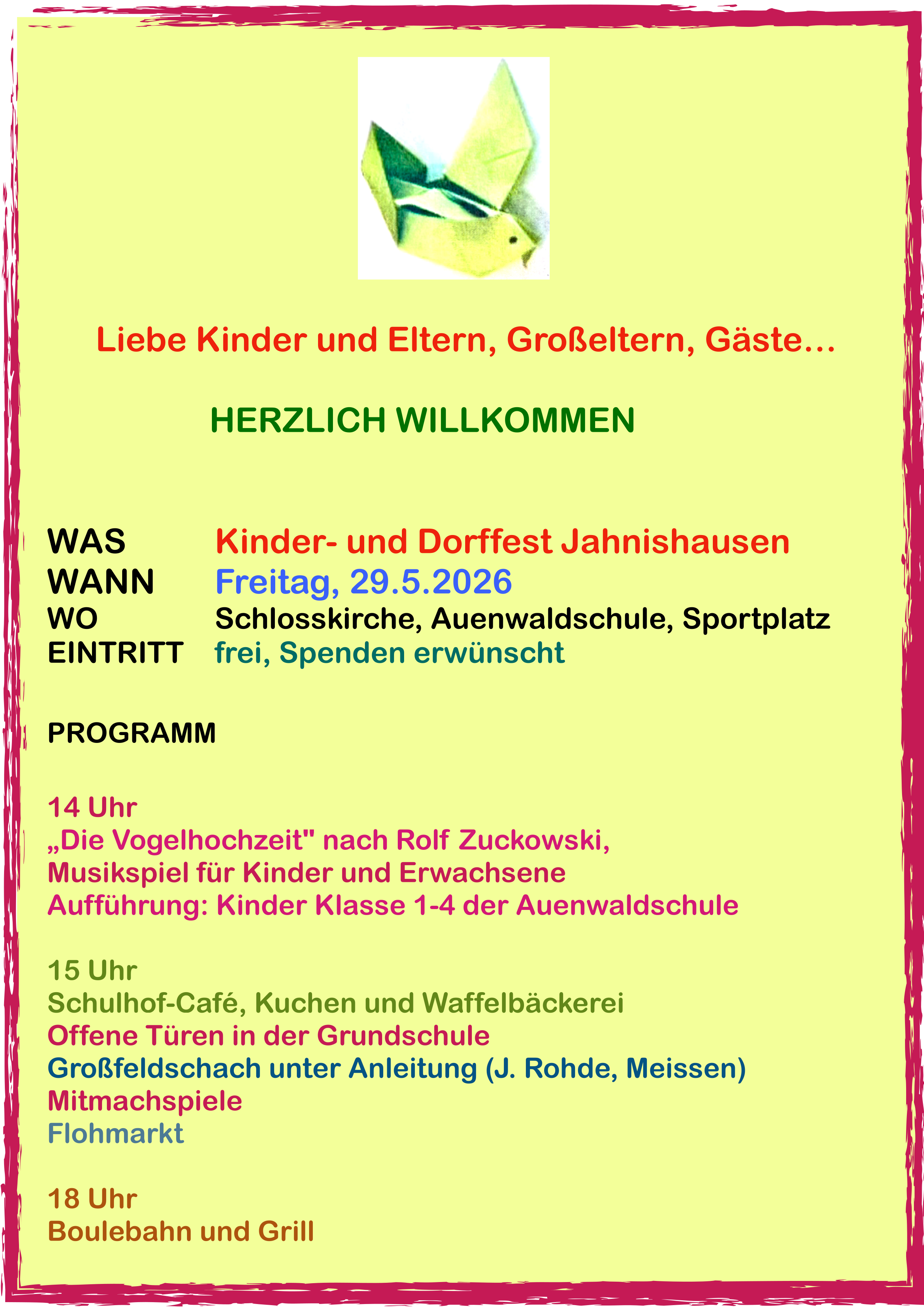 2026 05 05 KINDERFEST Plakat Flyer 1