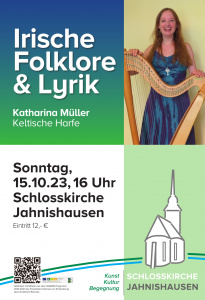 „Irische Folklore und Lyrik“ | Katharina Müller -  Keltische Harfe