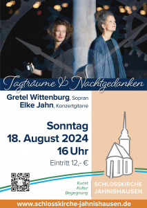 Konzert „Tagträume und Nachtgedanken“ 